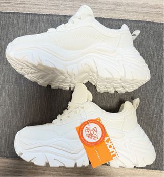 Scarpe donna Lucky Step bianche