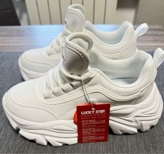 Scarpe donna Lucky Step bianche