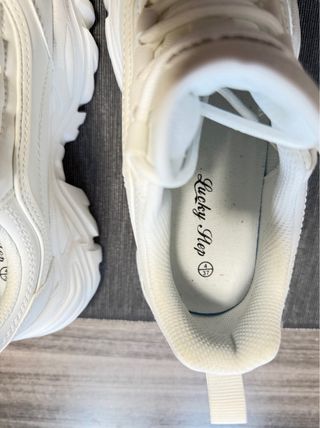 Scarpe donna Lucky Step bianche