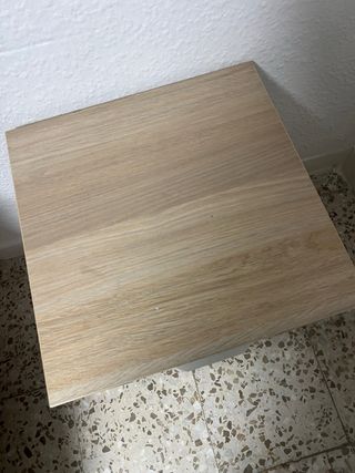 Pareja Mesitas de Noche Ikea Madera Blanca