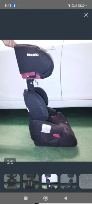 Silla de coche Recaro Milano