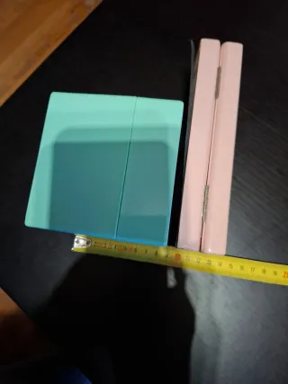 2 Cajas Joyero Tous Rosa y Turquesa