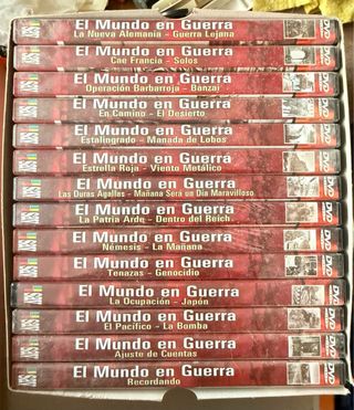 Colección El Mundo en Guerra DVD