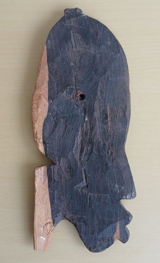 Máscara Africana Decorativa Madeira 20cm