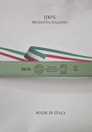 Cintura vera pelle made in Italy