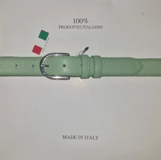 Cintura vera pelle made in Italy