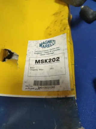 Cables Bujías Magneti Marelli Fiat Cinquento
