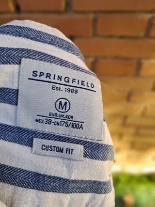 Camisa Springfield rayas M