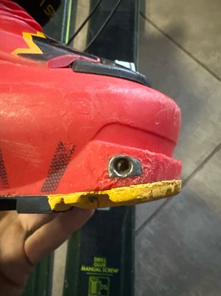 Equipo de esquí de travesía Salomon y La Sportiva