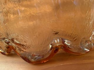 Lampadario La Murrina Vetro Arancio Trasparente