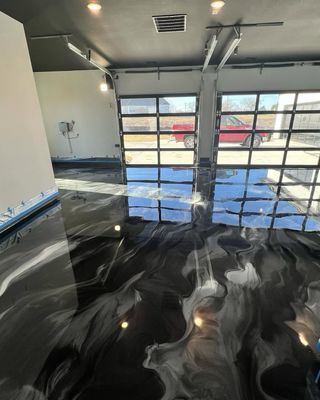 Suelos de epoxy 3D. Productos americanos.