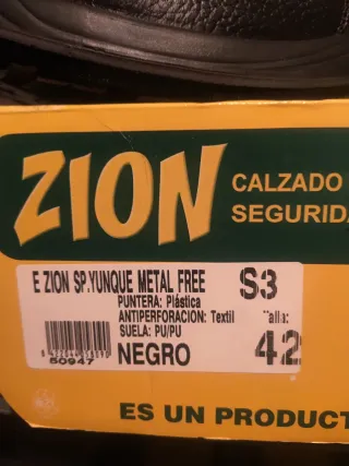 Botas de Seguridad Panter Zion Talla 42