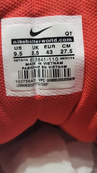 Zapatillas Nike Air Max Rojas