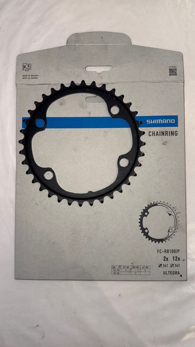 Platos Shimano Ultegra FC-R8100 52T/36T