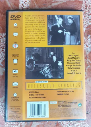 DVD El Fantasma Invisible Bela Lugosi