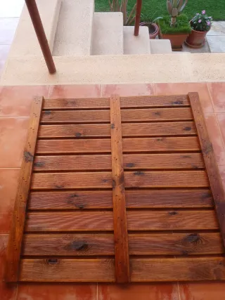 Tarima de madera 1x1m