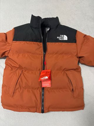 Chaqueta The North Face Negra y Naranja