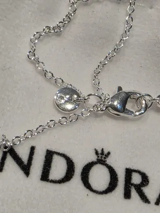 Collar Pandora Corazón Plata 925