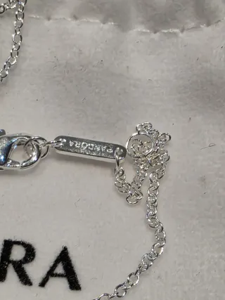 Collar Pandora Corazón Plata 925