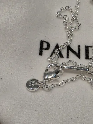 Collar Pandora Corazón Plata 925