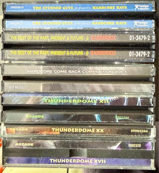 CDs Hardcore Rave y Gabberbox