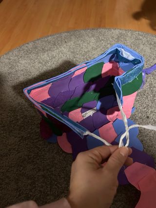 Disfraz de sirena casero