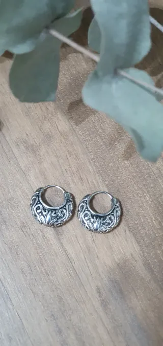 Pendientes Aro Diseño Étnico