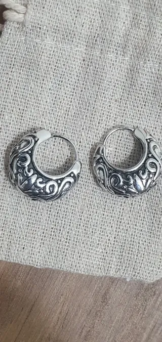 Pendientes Aro Diseño Étnico
