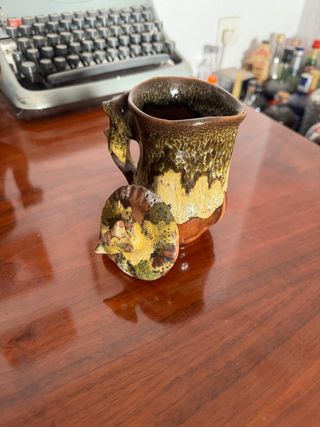 Juego Tazas y Teteras Cerámica Antigua - Lorca