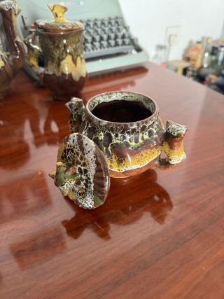 Juego Tazas y Teteras Cerámica Antigua - Lorca