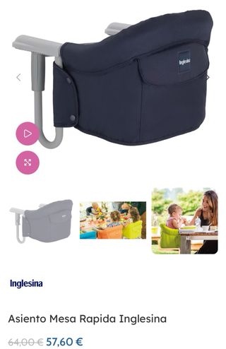 Trona de mesa Inglesina