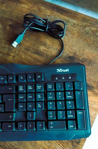 Teclado Trust Negro USB