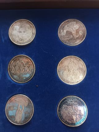 Colección 12 Medallas Centenario Real Madrid