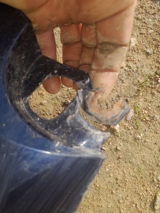 Aleta derecha scenic año 00 de plástico