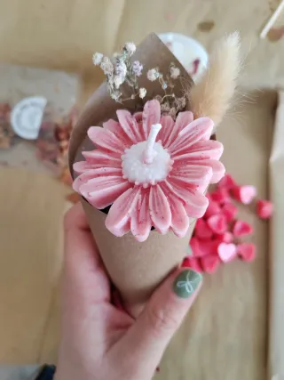 Velas Florales Flotantes