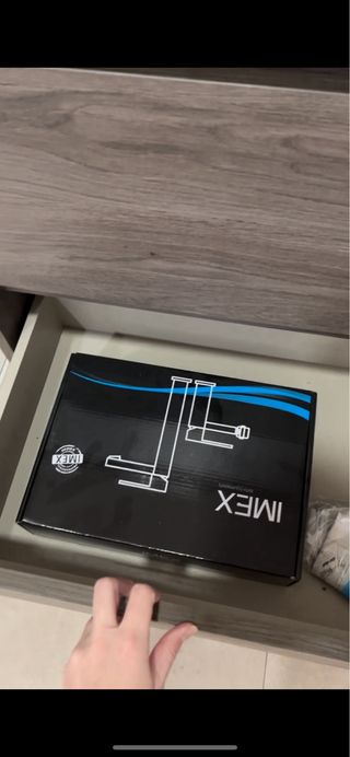 Mueble de baño 90 cm madera marrón y porcelana