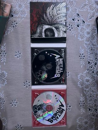 Metal Anthems 2CD Compilación Heavy Metal