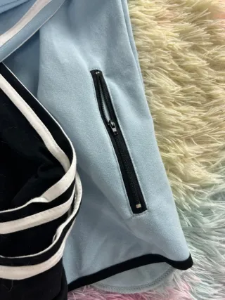 Adidas Chándal Completo Mujer XL Azul y Negro