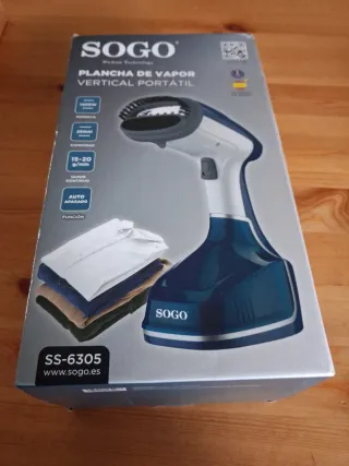 Plancha Vertical SOGO SS-6305 Portátil