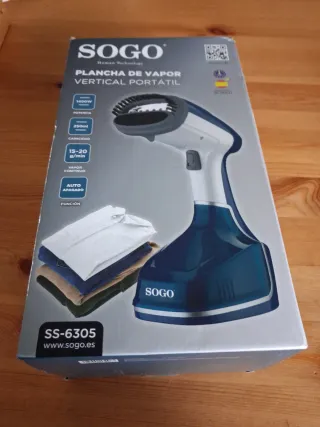 Plancha Vertical SOGO SS-6305 Portátil