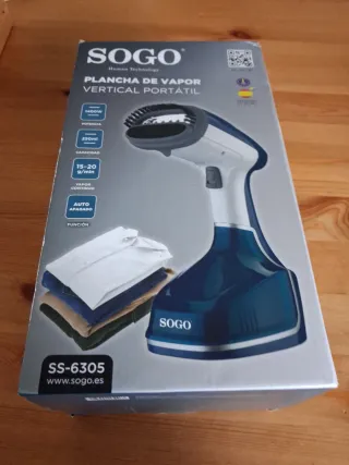 Plancha Vertical SOGO SS-6305 Portátil