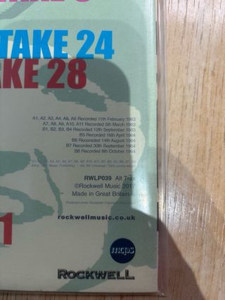 The Beatles At The BBC Alternate Tracks LP