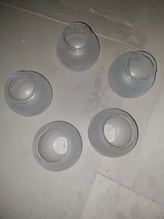 Globos de cristal decorados