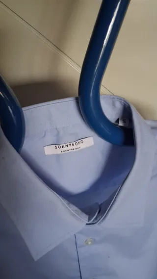 Camicia uomo Sonny Bono azzurra