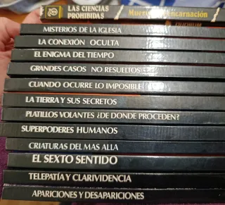 Lote 13 Libros Misterio y Fenómenos Paranormales