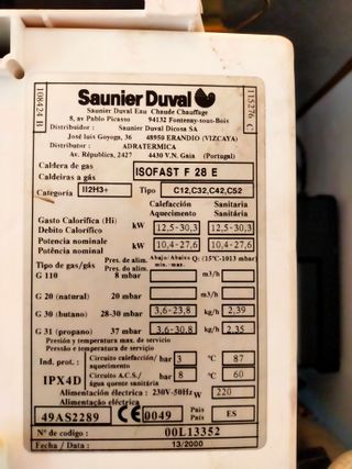 Placa Electrónica Saunier Duval F28