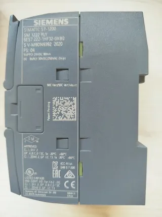PLC Siemens S7-1200 CPU 1214C + SM 1222