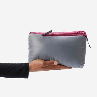 Chaqueta acolchada montaña y trekking con capucha Mujer