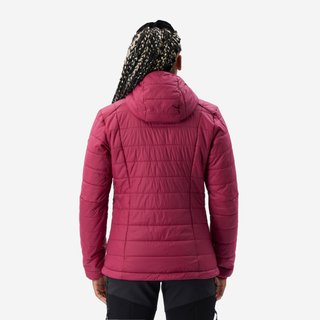 Chaqueta acolchada montaña y trekking con capucha Mujer