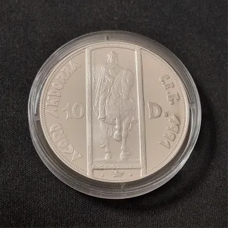 Moneda de plata 10 Diners Andorra 1995